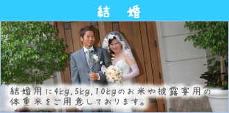 結婚内祝い